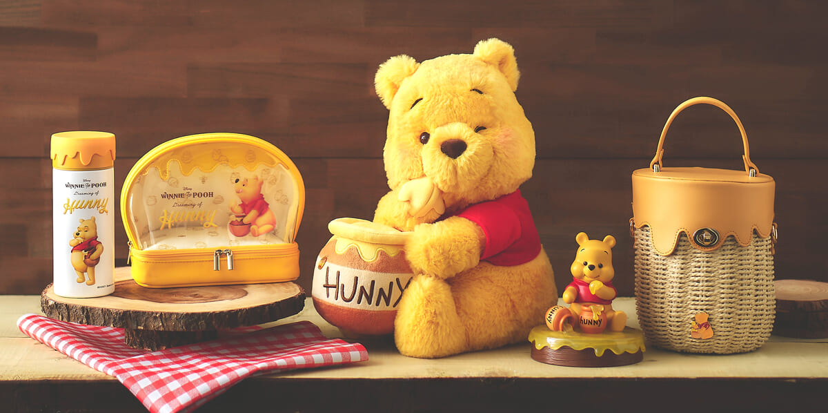 ディズニーストア「くまのプーさん」コレクション「HONEY DAY」