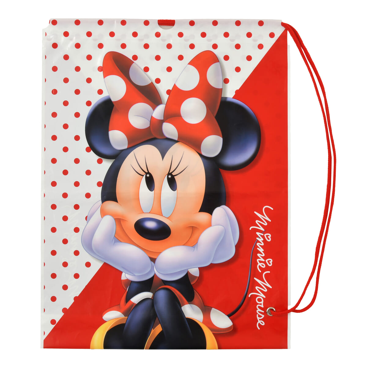 ミニー ショッピングバッグ・エコバッグ MINNIE’S DOT RIBBON