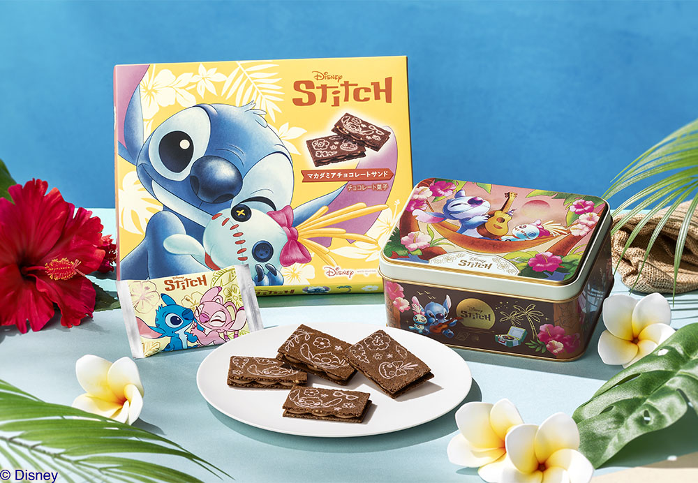 Disney SWEETS COLLECTION by 東京ばな奈 ディズニー「スティッチ／マカダミアチョコレートサンド」