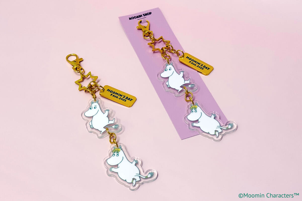 ムーミンショップ限定 ムーミンの日アクリルキーホルダー