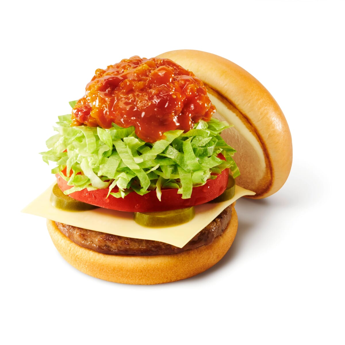 スパイシーモスタコスバーガー／スパイシーダブルモスタコスバーガー