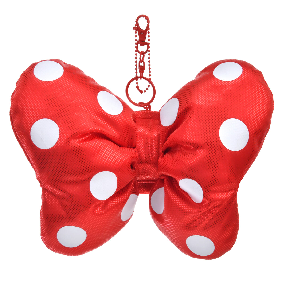 ミニー ぬいぐるみキーホルダー・キーチェーン ミラー MINNIE’S DOT RIBBON