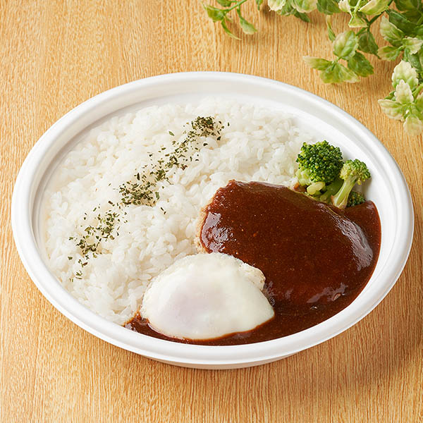 Kona's Coffee監修　グレイビーソースとビーフハンバーグのロコモコ