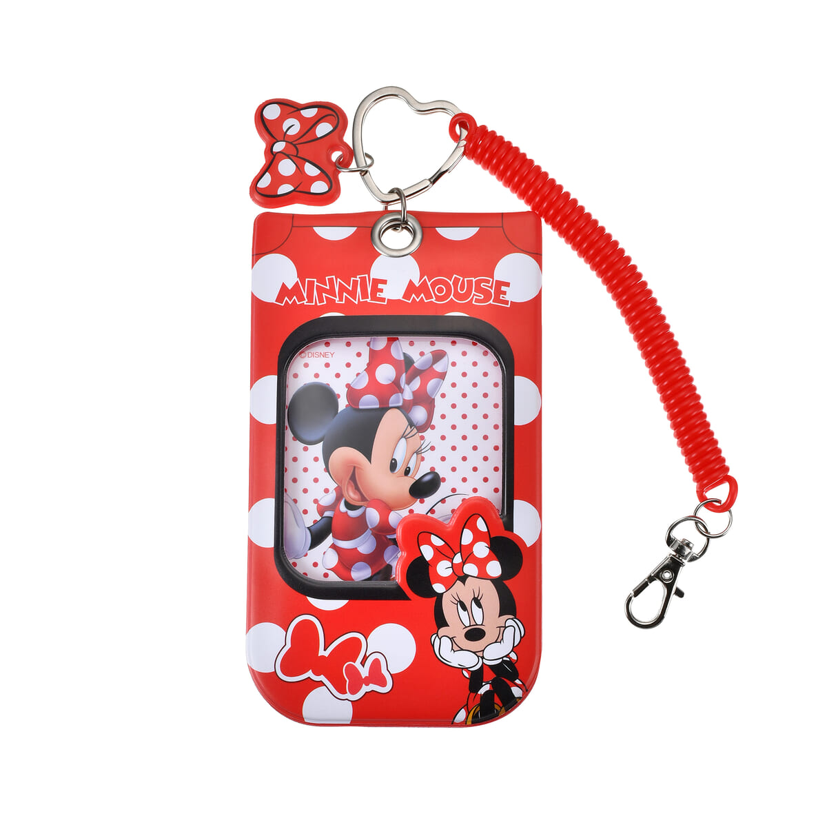 ミニー カードホルダー スタンドタイプ カード入り MINNIE’S DOT RIBBON