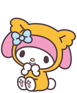 マーチくんになったマイメロディ