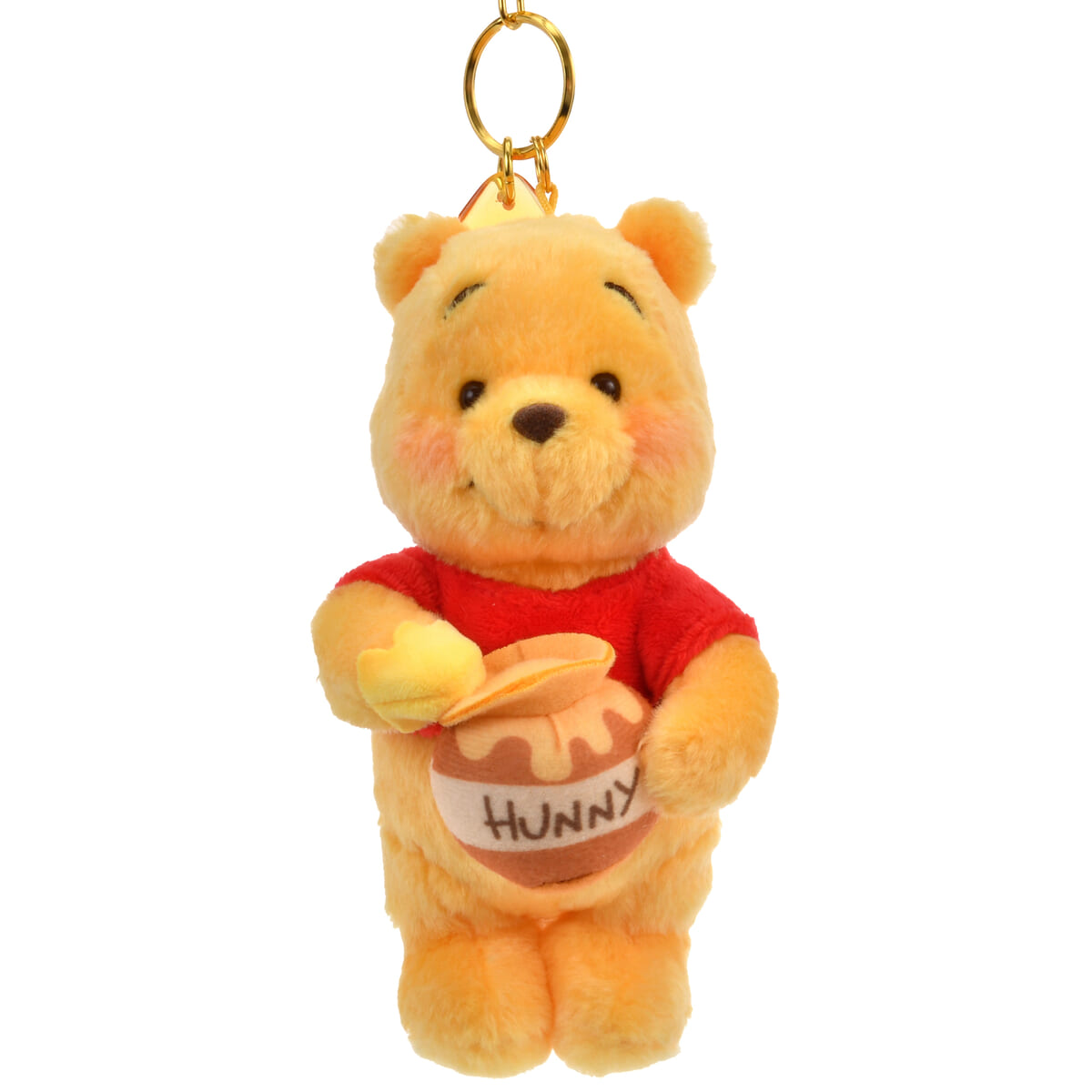 プーさん ぬいぐるみキーホルダー・キーチェーン モグモグ HONEY DAY