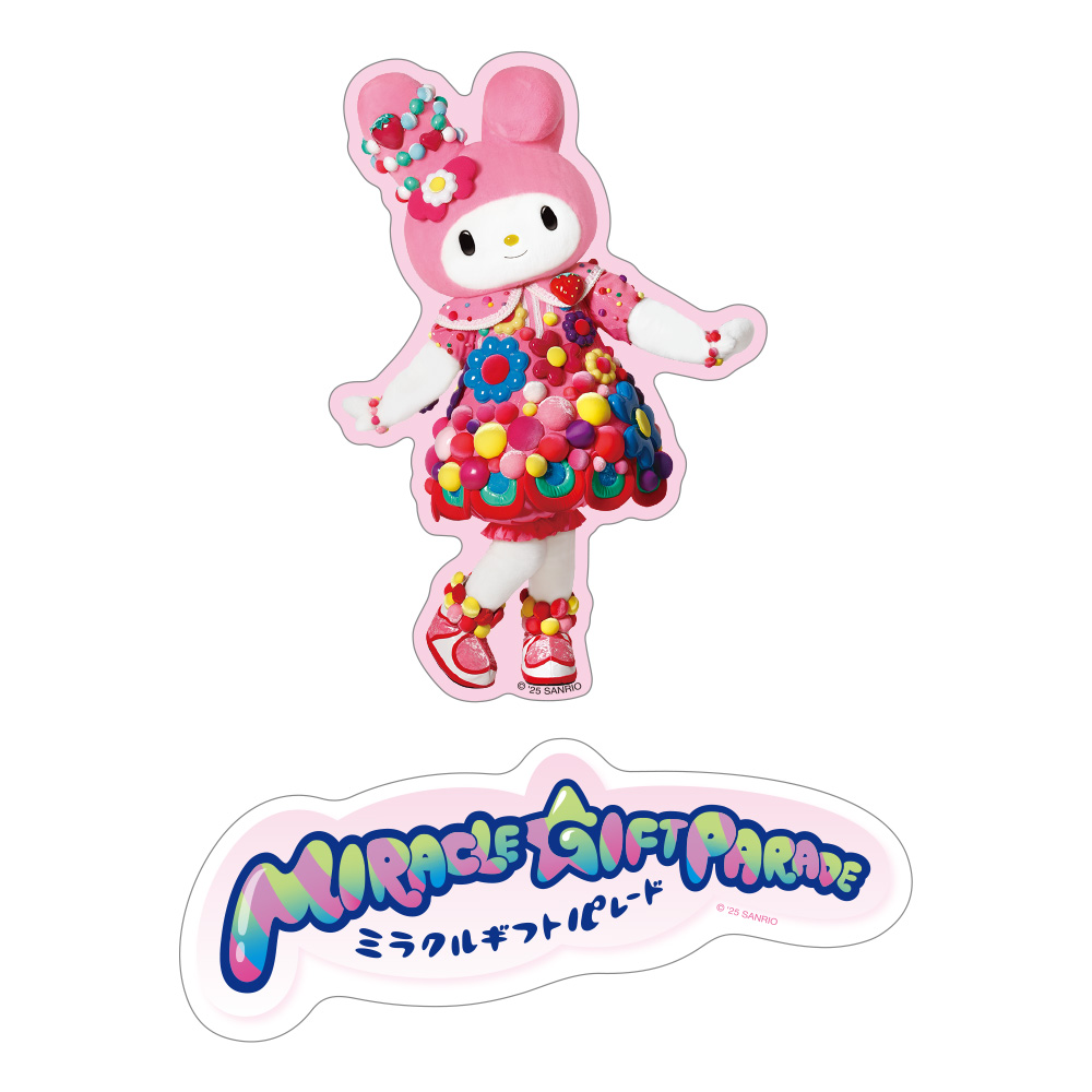 Miracle Gift Paradeシリーズ ステッカーセット　マイメロディ