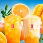 ゴンチャ「FRESH マンゴー＆オレンジ」
