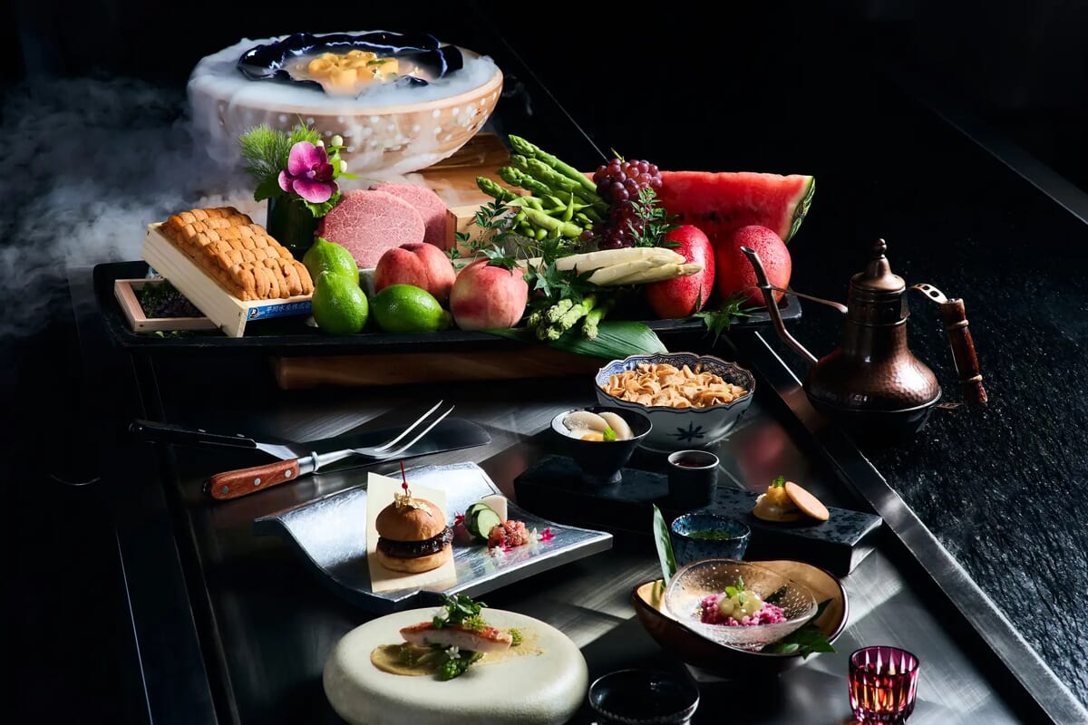 鉄板焼アフタヌーンティー