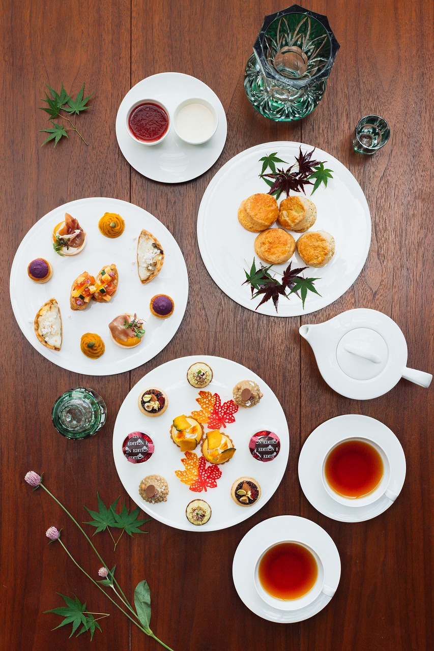 東京エディション虎ノ門「Autumn EDITION Afternoon Tea（オータム エディション アフタヌーンティー）」