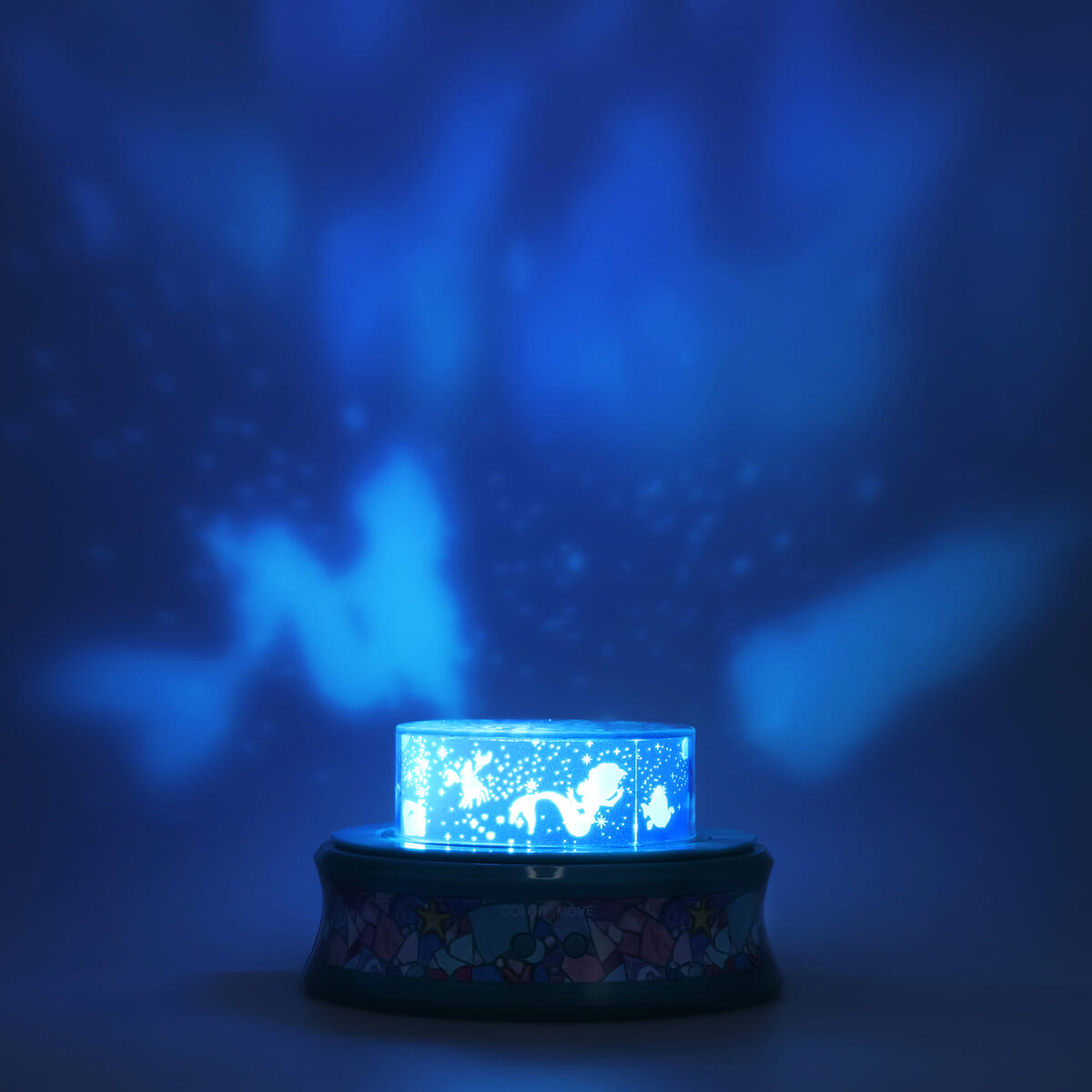 プラネタリウムおもちゃの投影イメージ