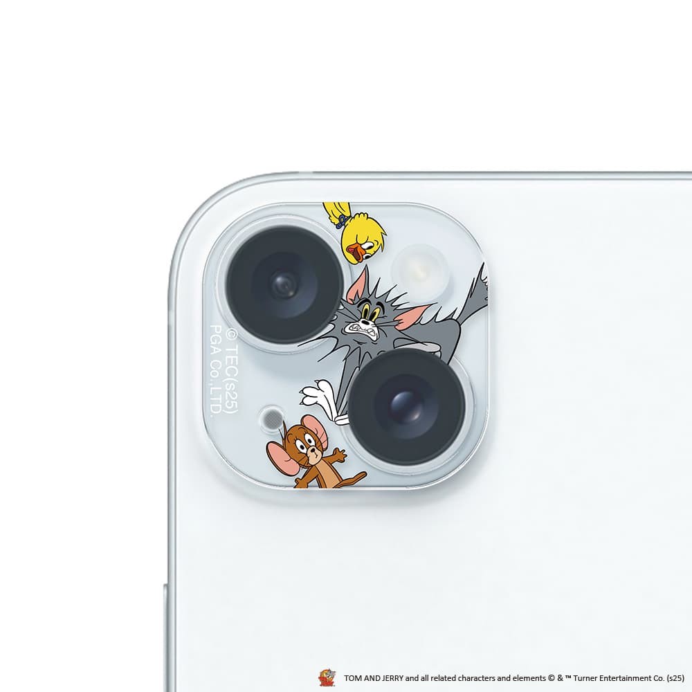 トムとジェリー/ファニーアート　iPhone 15 / iPhone 15 Plus / iPhone 14 / iPhone 14 Plus 用　装着イメージ