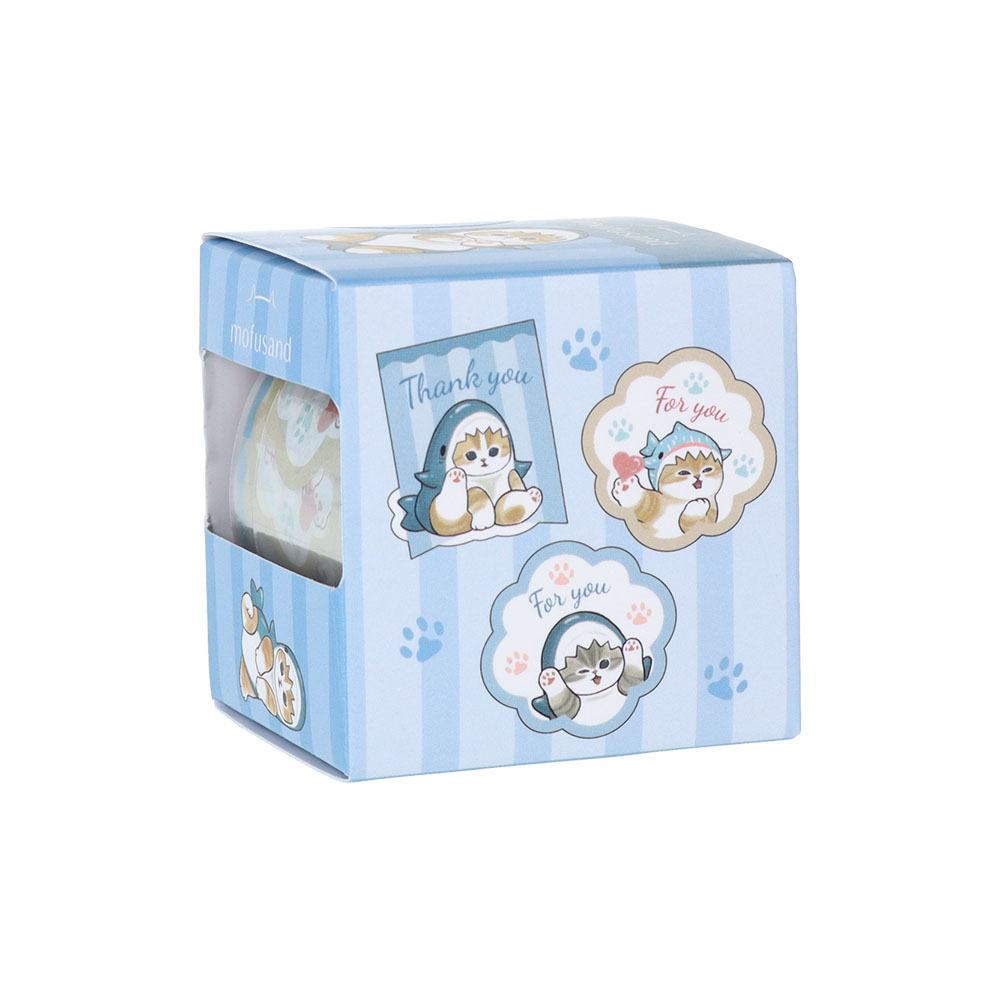 「mofusand」ロールデコレーションシール　メッセージ02