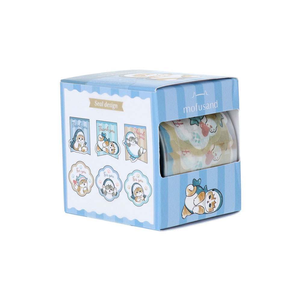 「mofusand」ロールデコレーションシール　メッセージ03