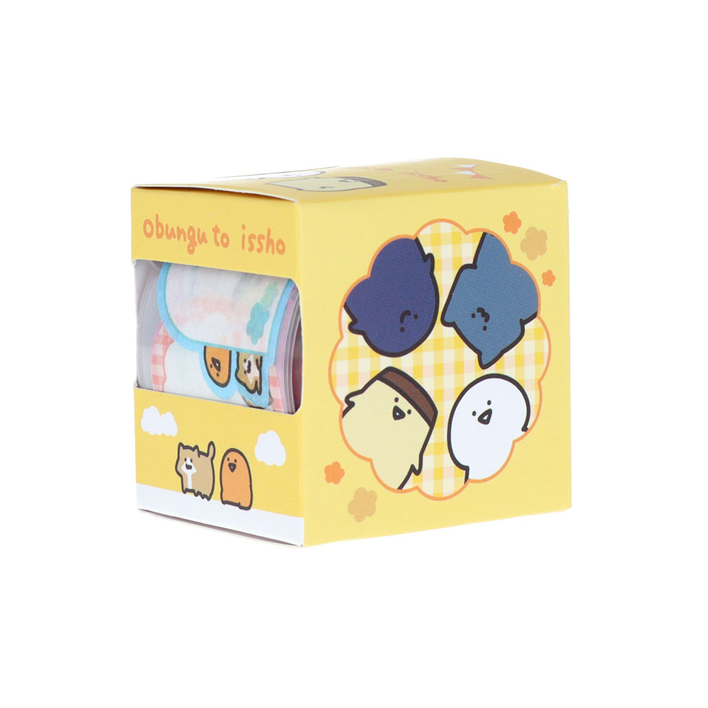 「お文具といっしょ」ロールデコレーションシール(ラベル)外箱1