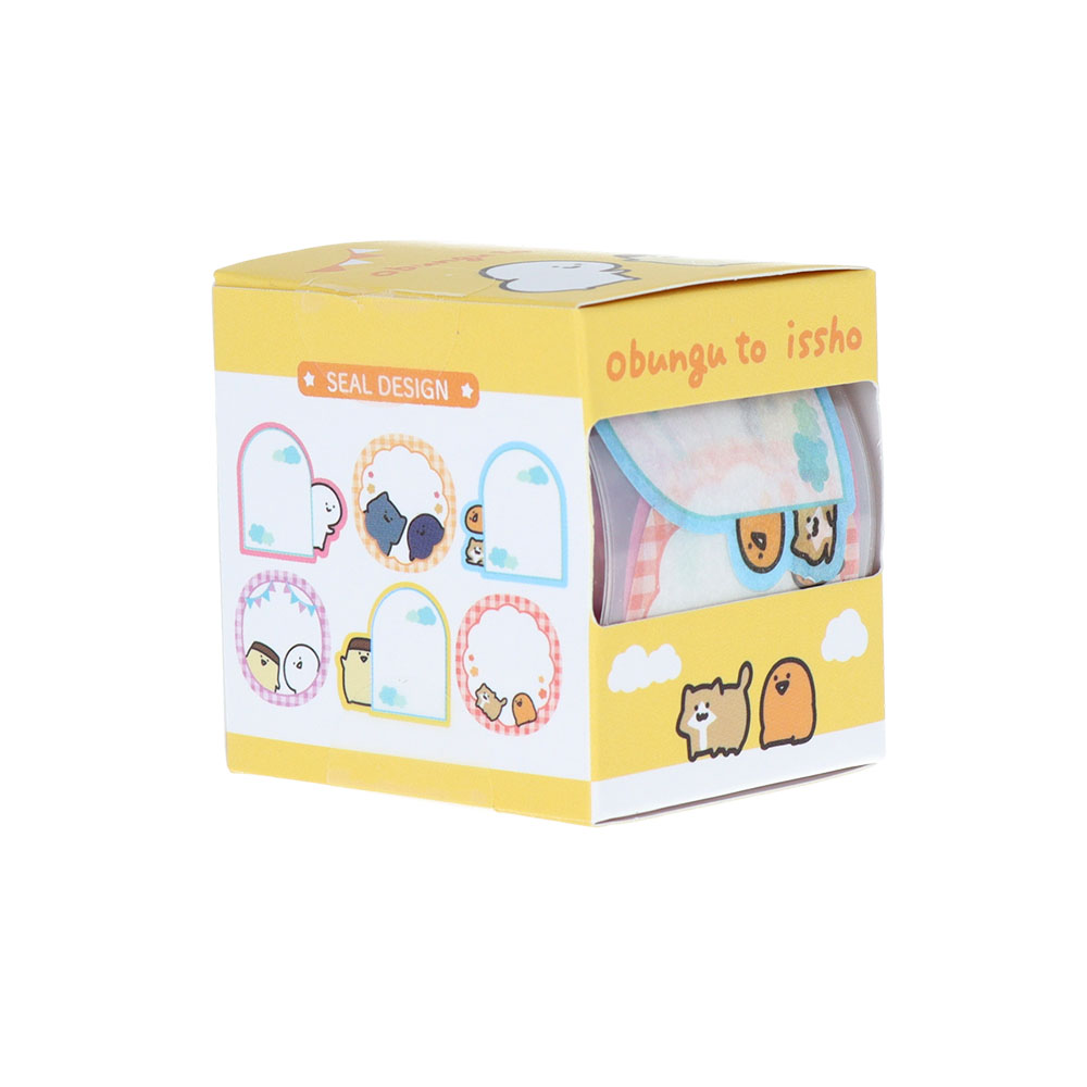 「お文具といっしょ」ロールデコレーションシール(ラベル)外箱2