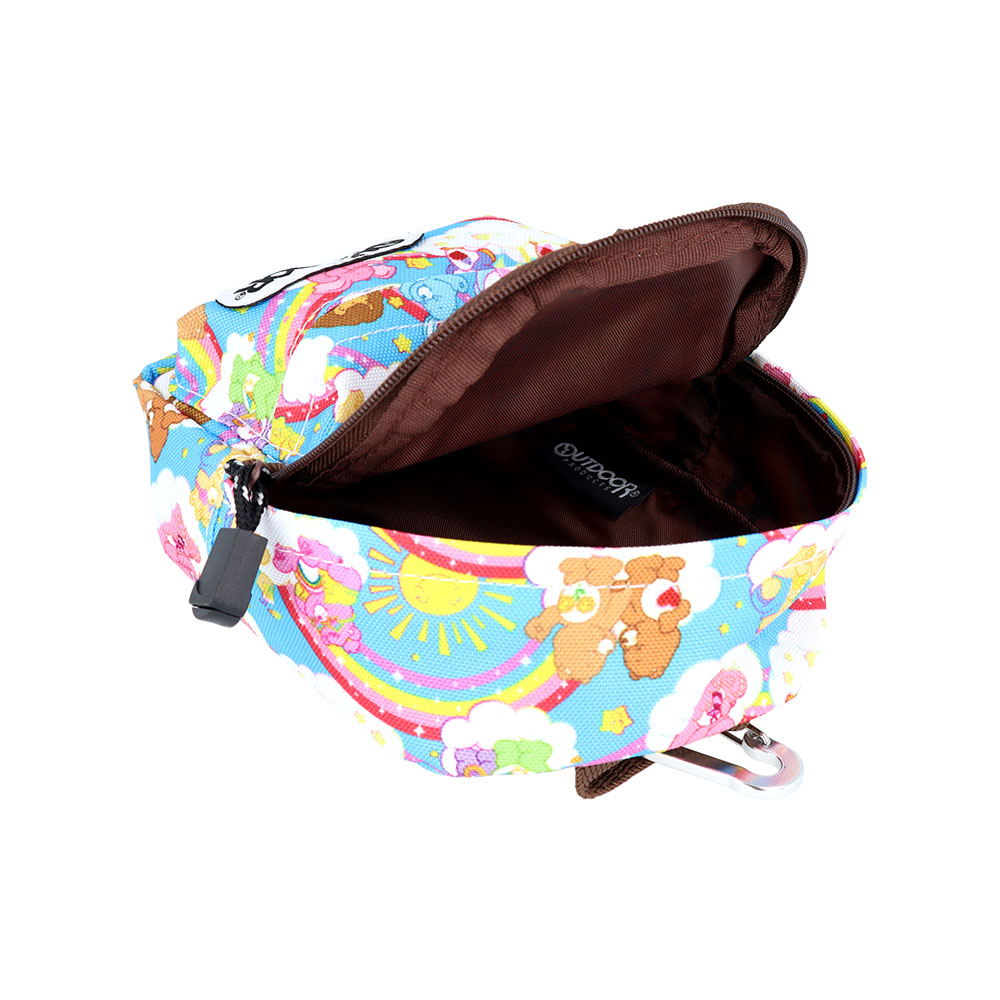 ペンケース BACK PACK(ケアベア ブルー)開口