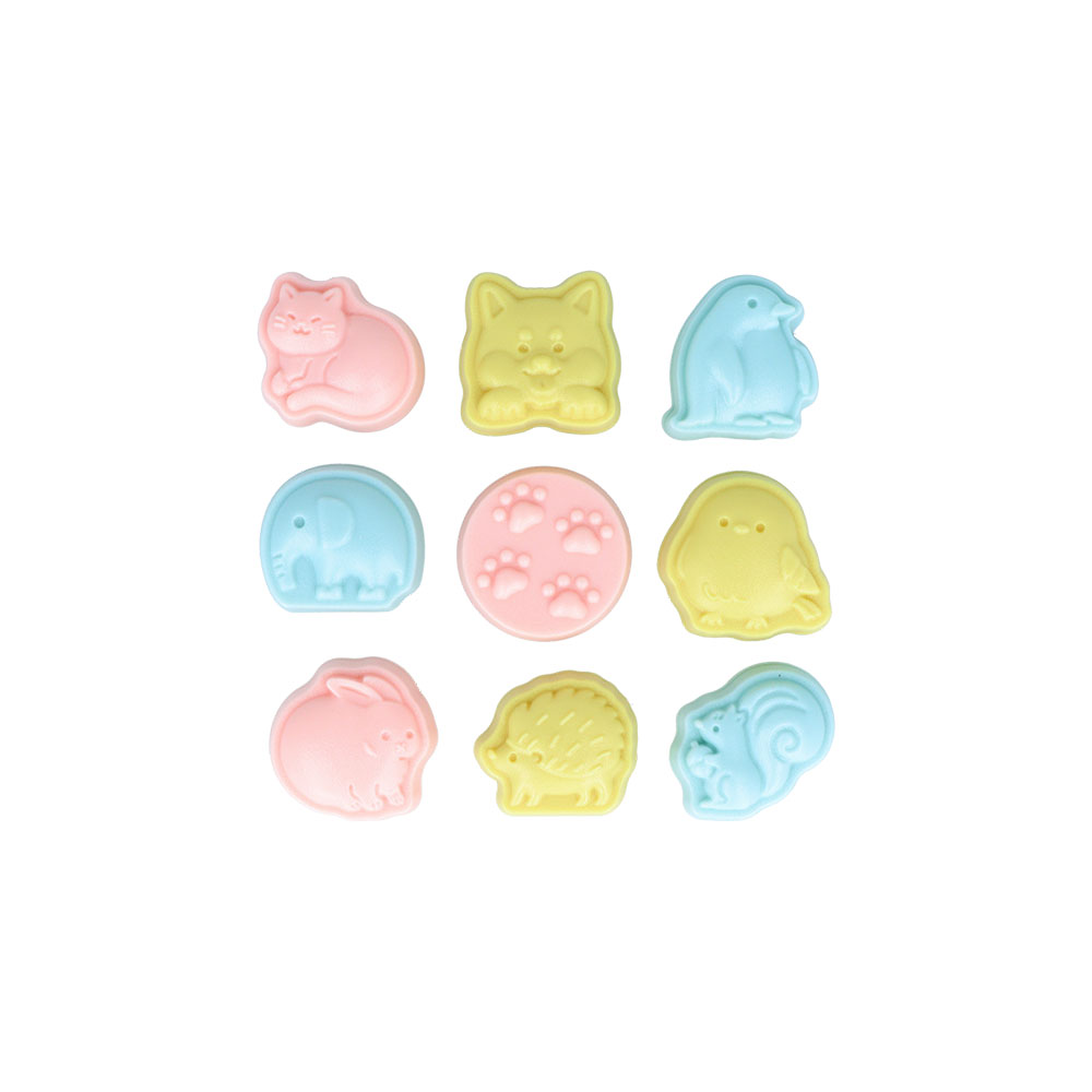 スタンプセット和さんぽん(どうぶつがら)内容