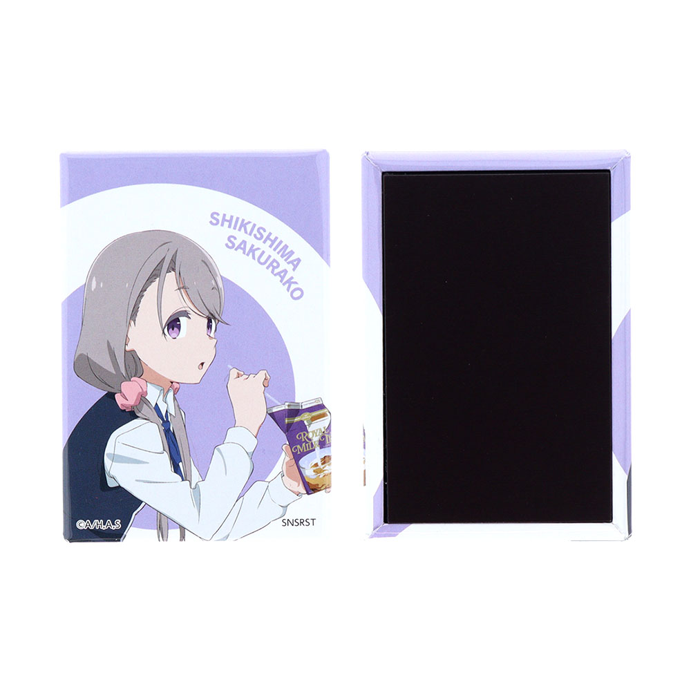 スクエア缶マグネット　敷島桜子A