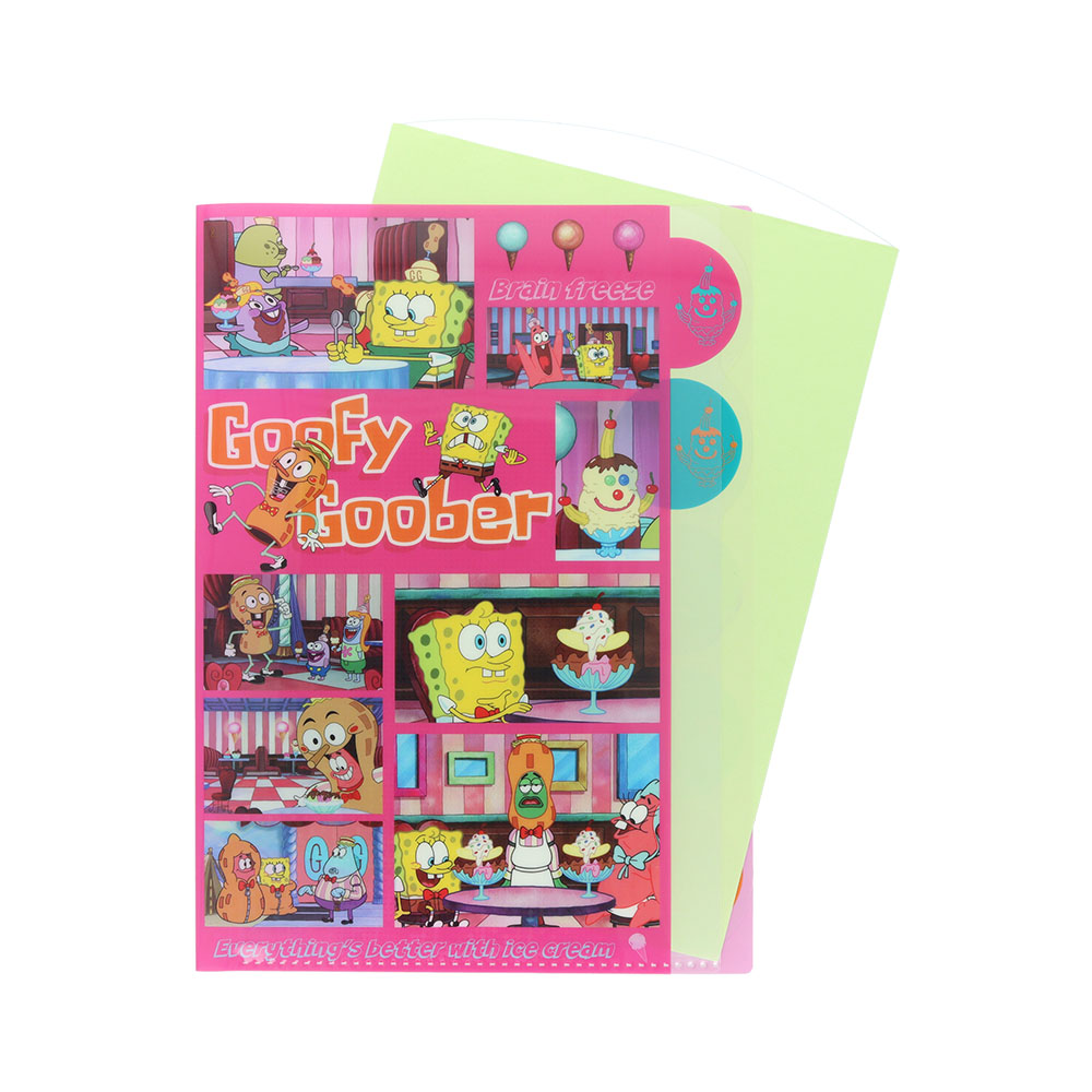 ダイカットクリアファイル5P