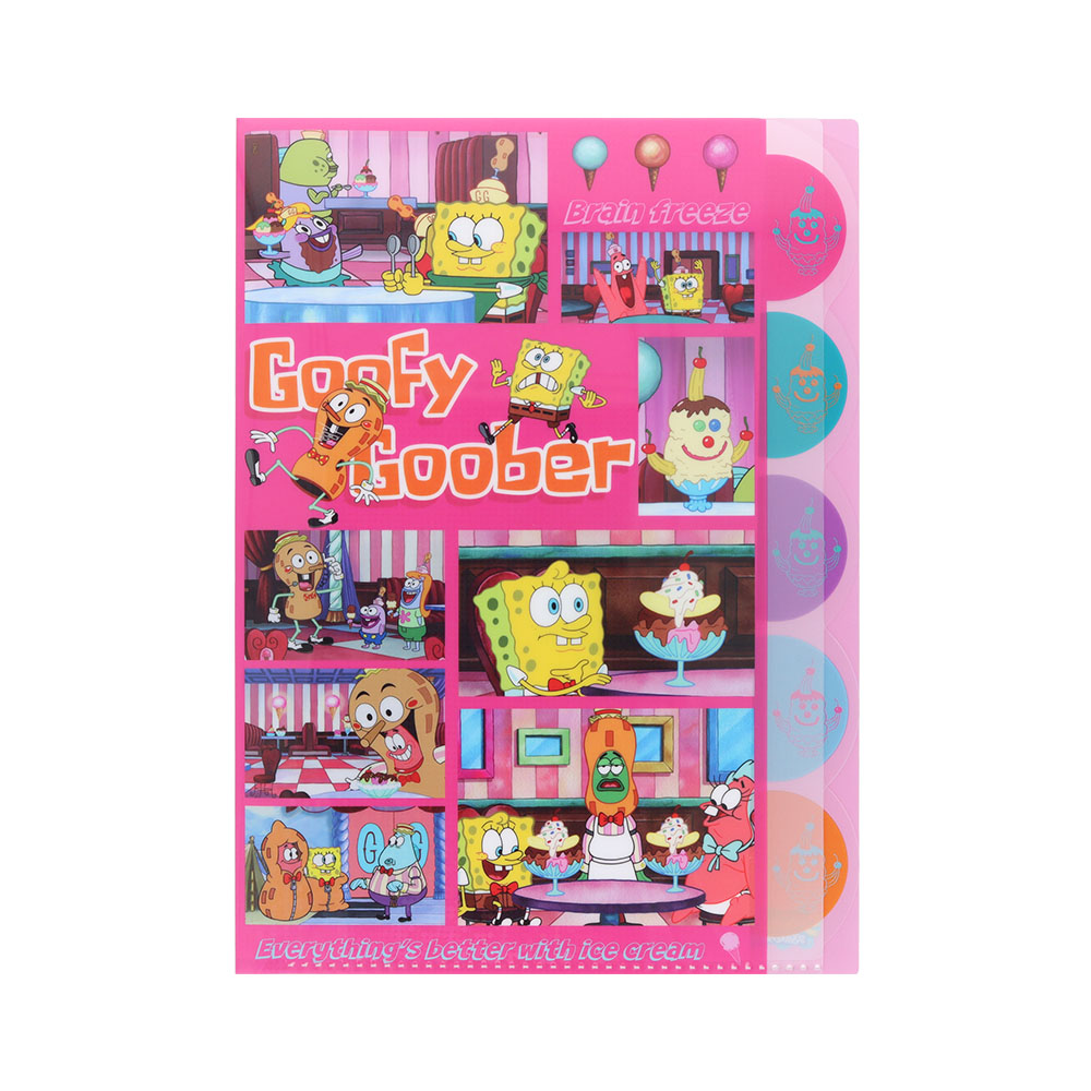 ダイカットクリアファイル5P　アニメーション