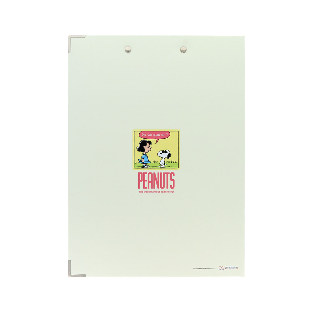 2つ折りクリップボードA4 アイボリー02