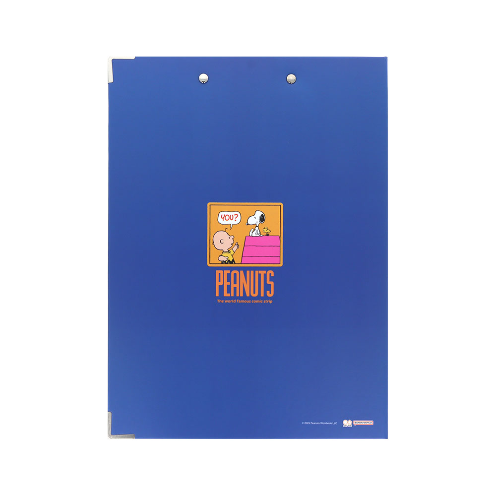 2つ折りクリップボードA4 ネイビー02