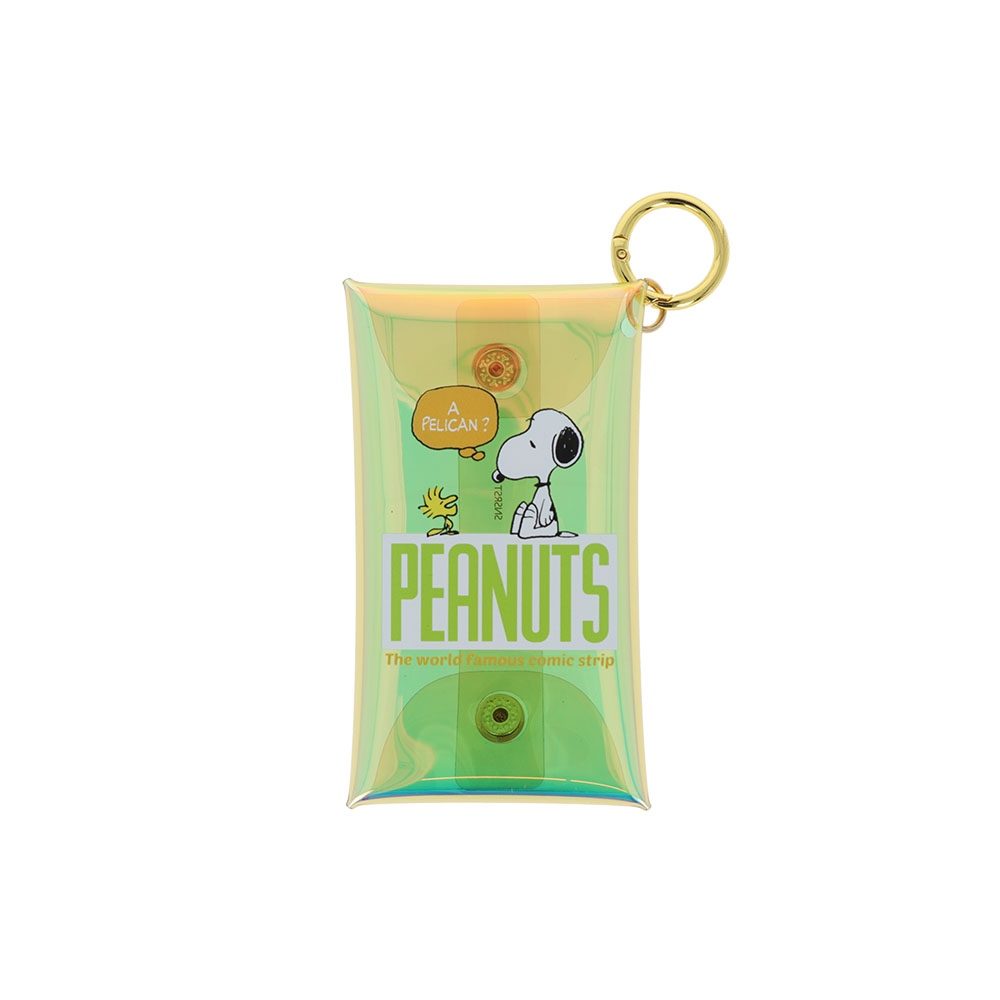 オーロラクリアミニポーチ スヌーピー