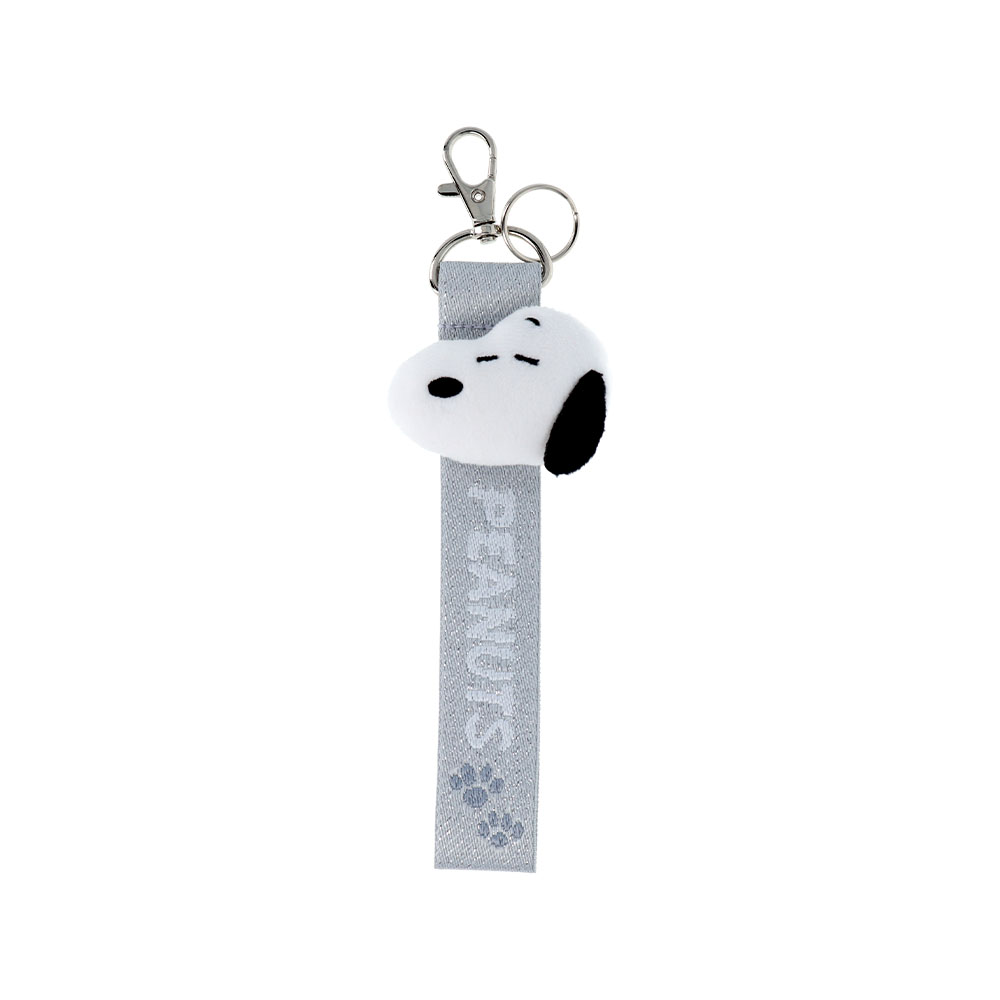 ストラップキーホルダー シルバー