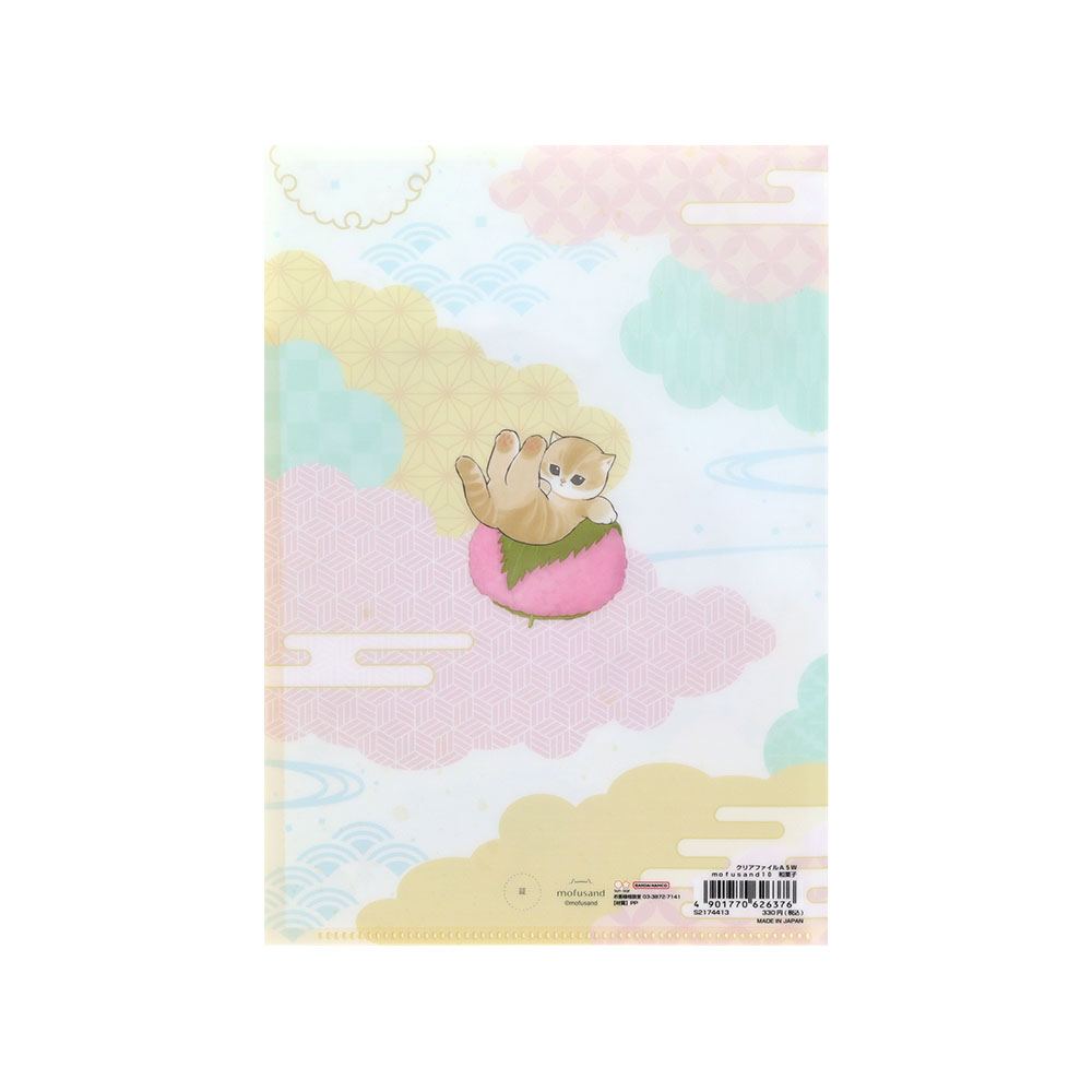 クリアファイルA5 W 和菓子03