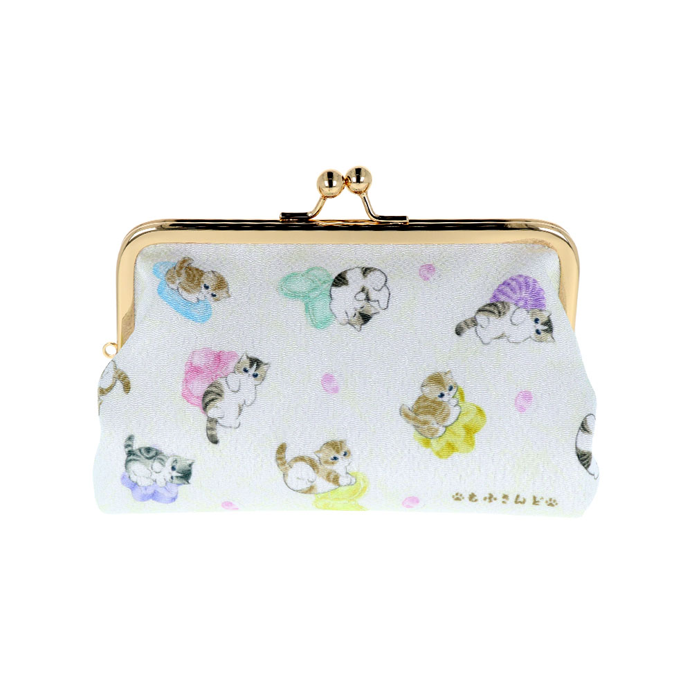 がま口ポーチ 和三盆