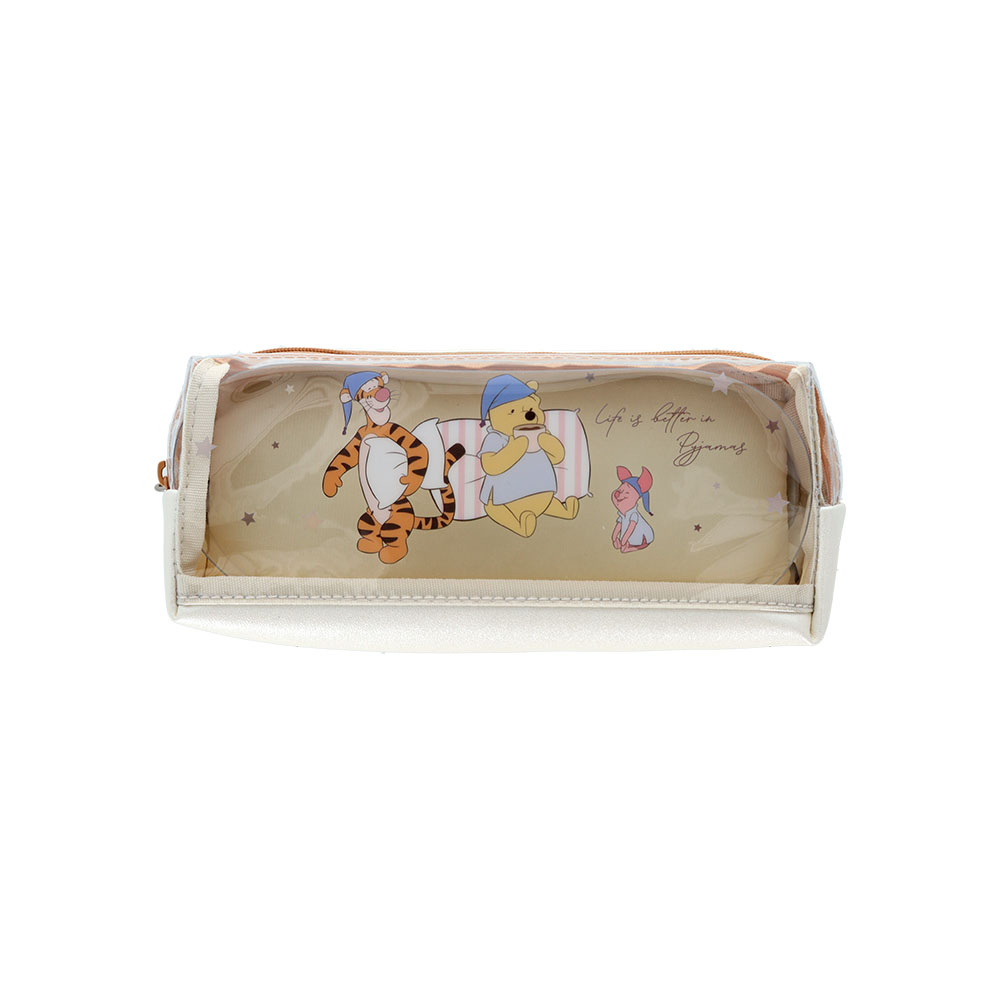 Ｗファスナーペンケース　くまのプーさん
