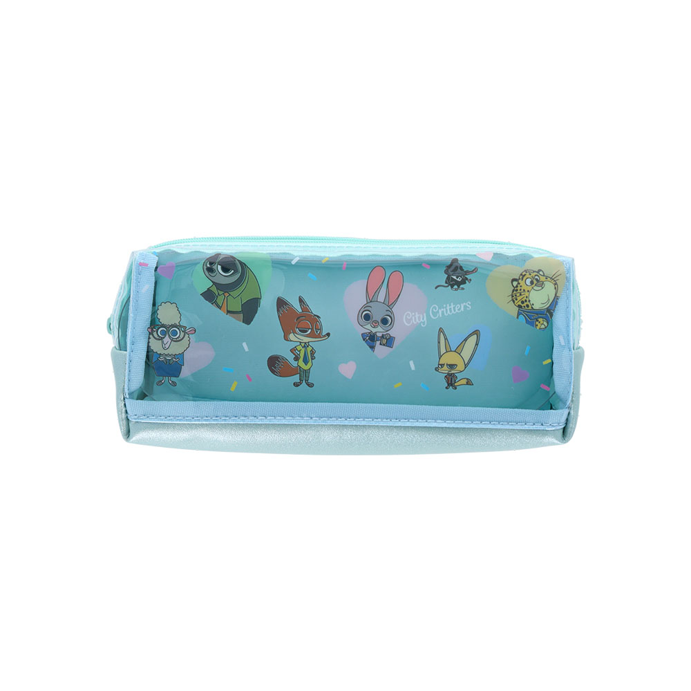 Ｗファスナーペンケース　ズートピア