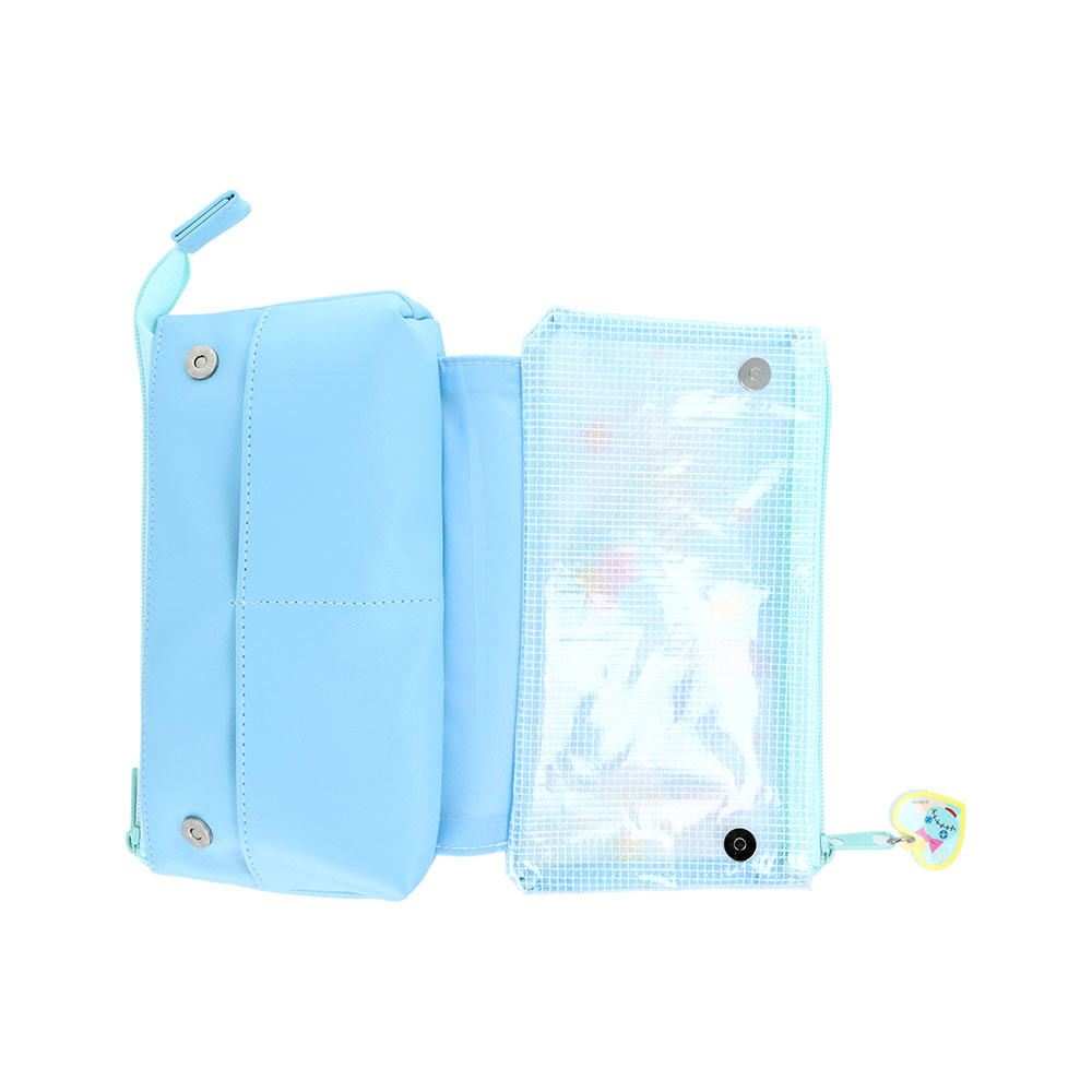 フラットペンケース　スティッチ02