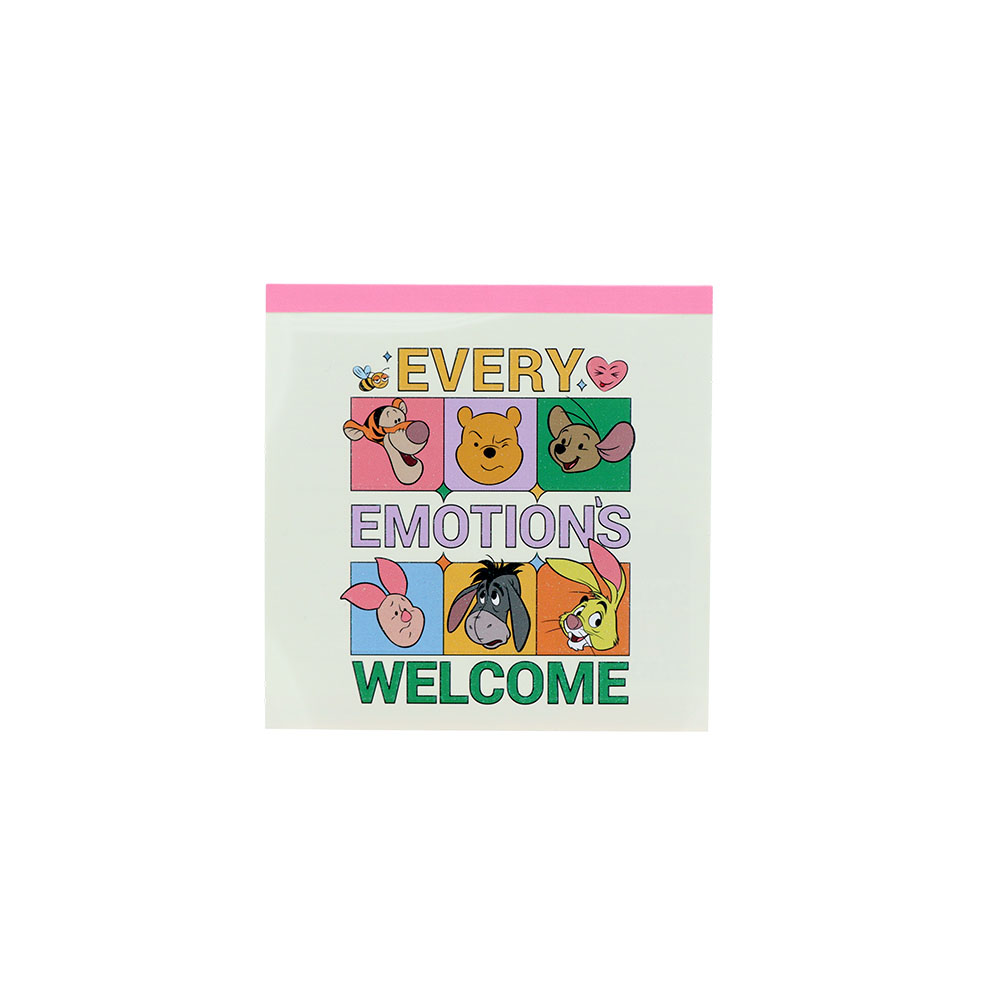 スクエアメモ　カラフル