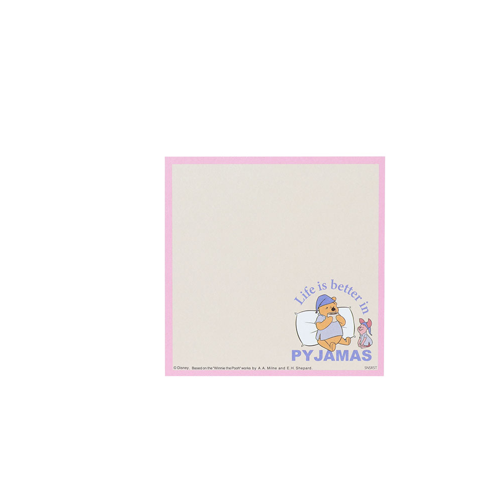 スクエアメモ　パジャマ04