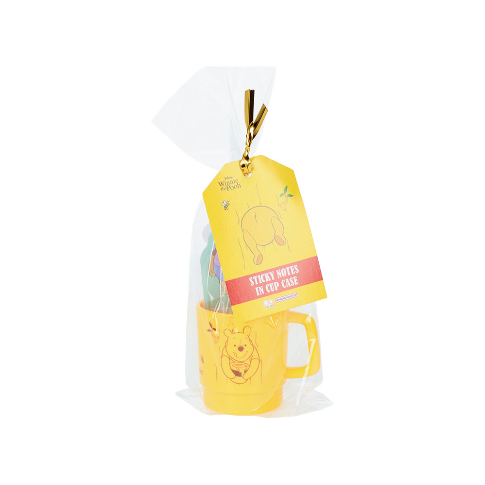 カップケース入り付箋　イエロー