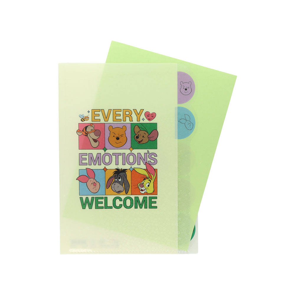 ダイカットクリアファイル5P