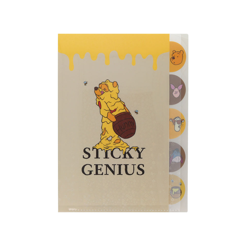 ダイカットクリアファイル5P　ファニーフェイス