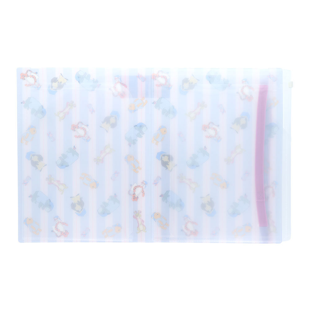 ゴムバンド付クリアファイル5P＋F