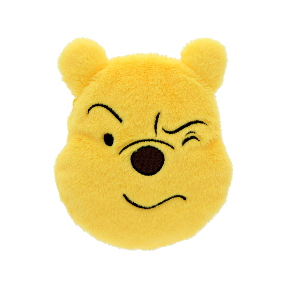 ダイカットポーチ　しかめ顔