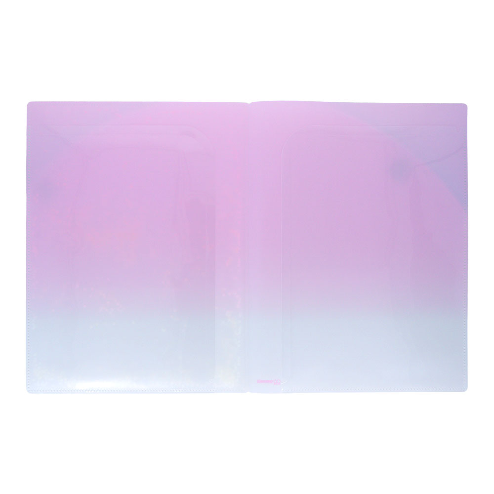 スパンコール入 見開きクリアファイルA4　03