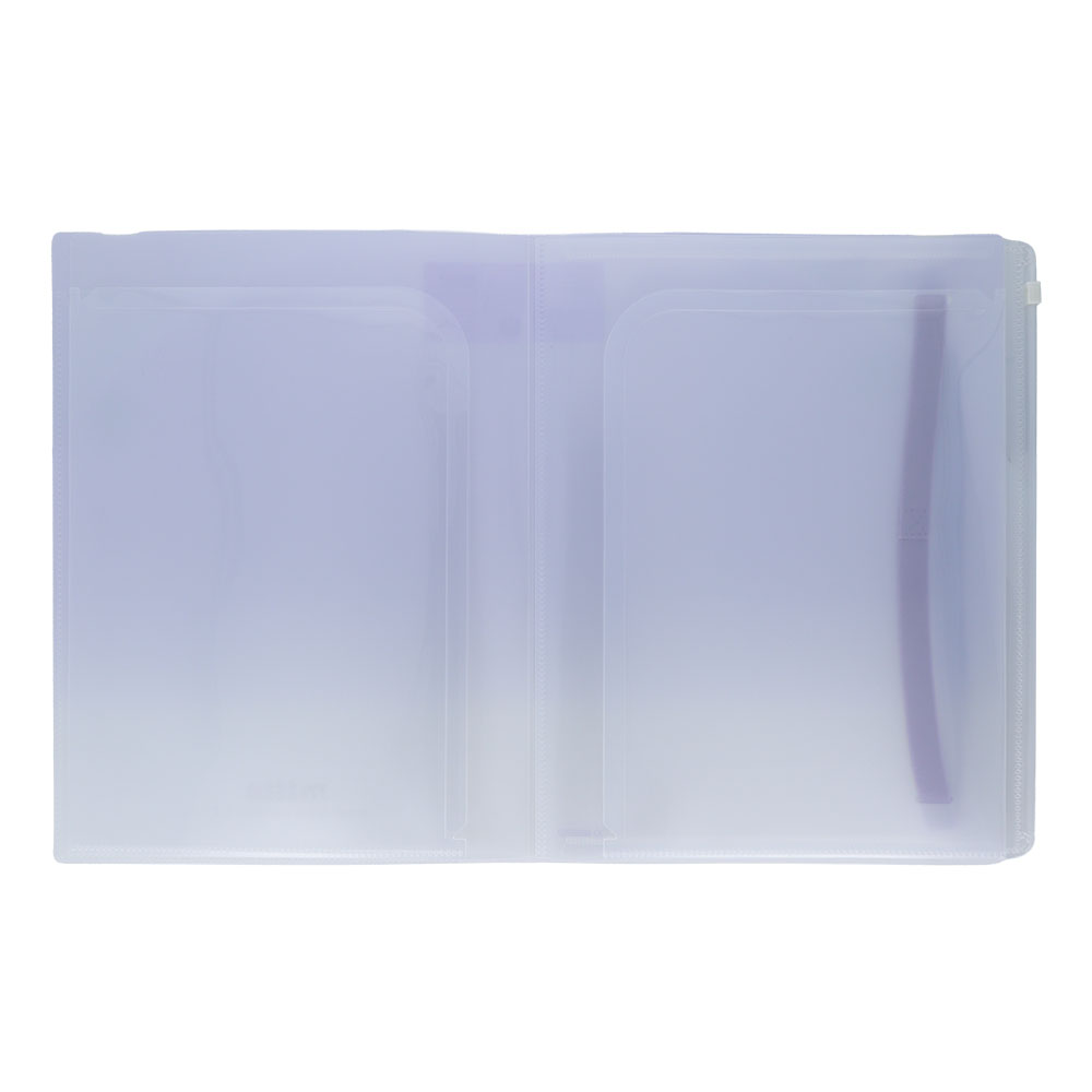 ゴムバンド付クリアファイル5P＋F