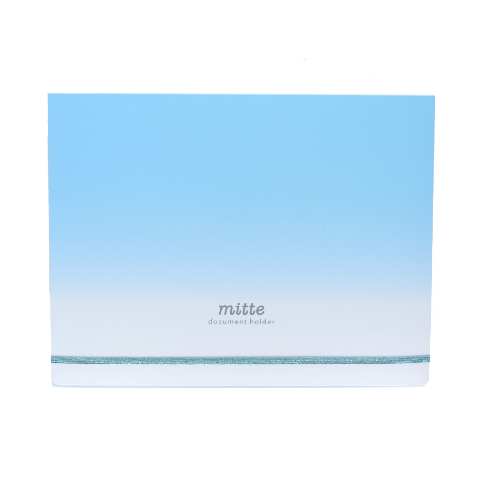 ドキュメントホルダー5P　ブルーソーダ