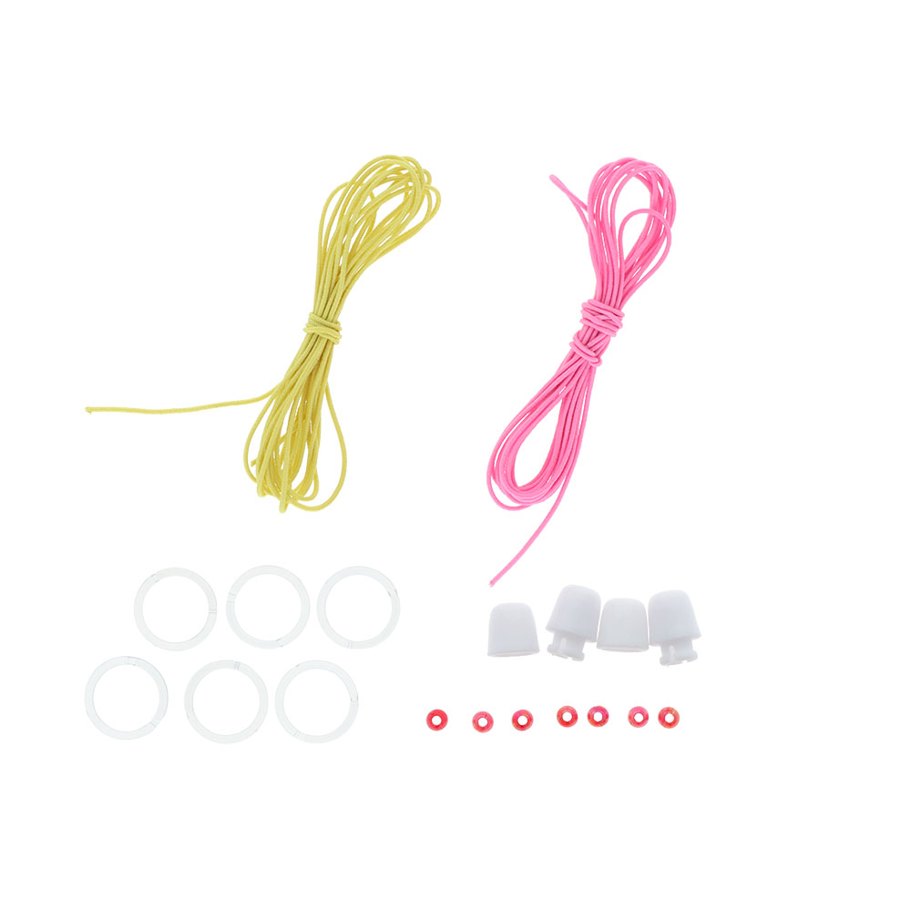 ディズニー「ジュエリーチャームセット」ディズニープリンセス(カラーゴム・リング・ジョイント)