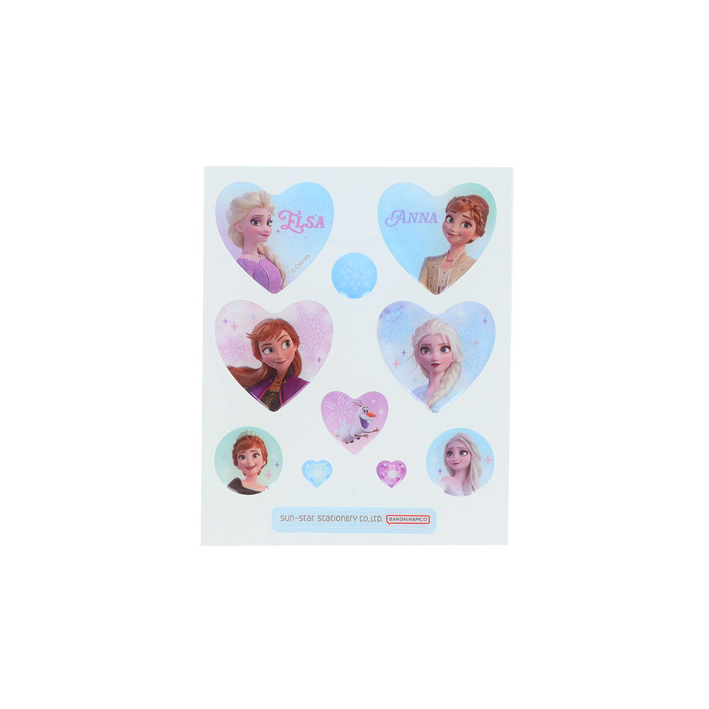 ディズニー「ジュエリーチャームセット」アナと雪の女王(デコレーションシール)