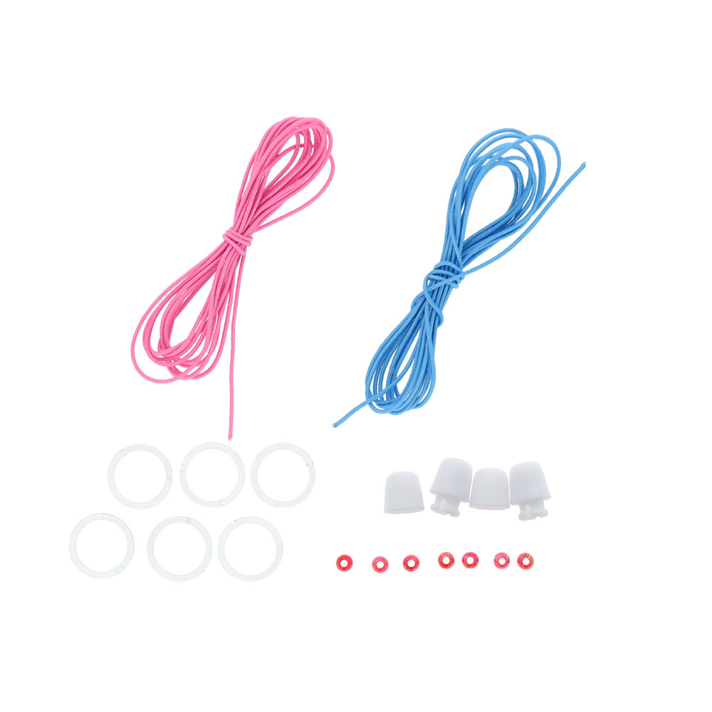 サンスター文具「サンリオキャラクターズ」ジュエリーチャームセット（ゴム・リング・ジョイント）