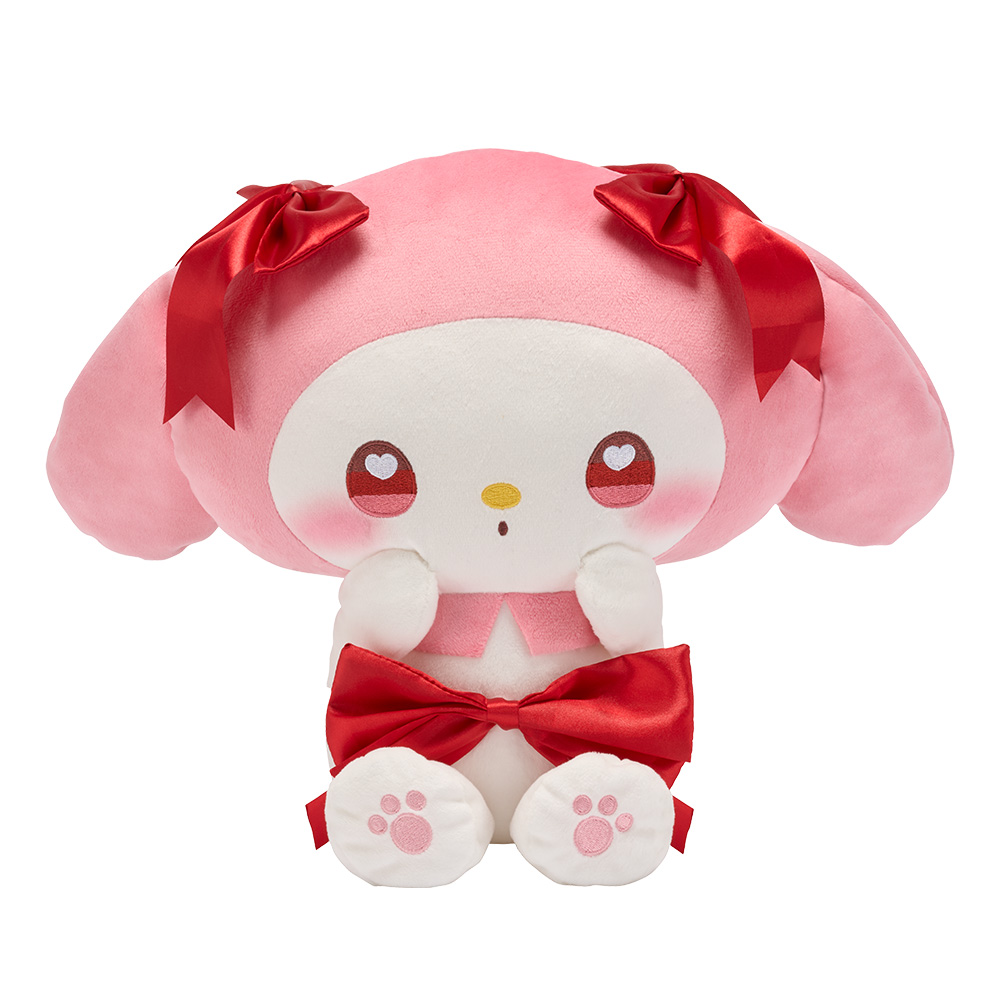 ゆるかわ　サンリオキャラクターズ　Lぬいぐるみ“マイメロディ”　RIBBON HOLIC