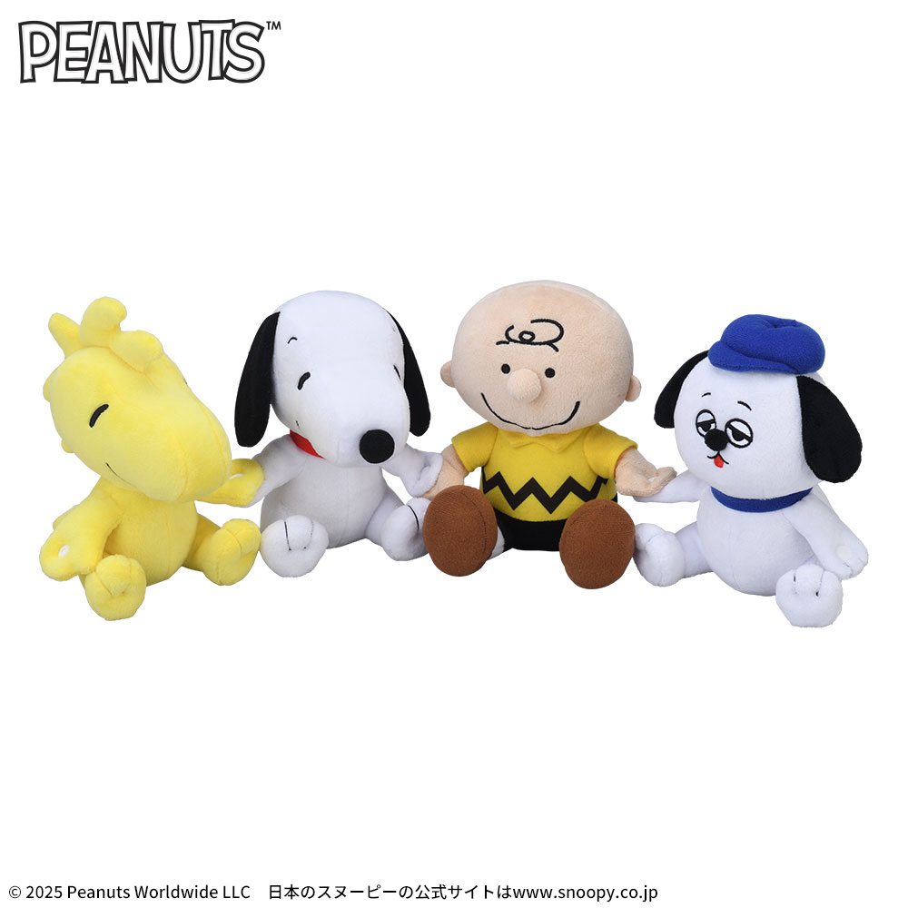 SNOOPY(TM)　ぬいぐるみ　なかよく手つなぎ2