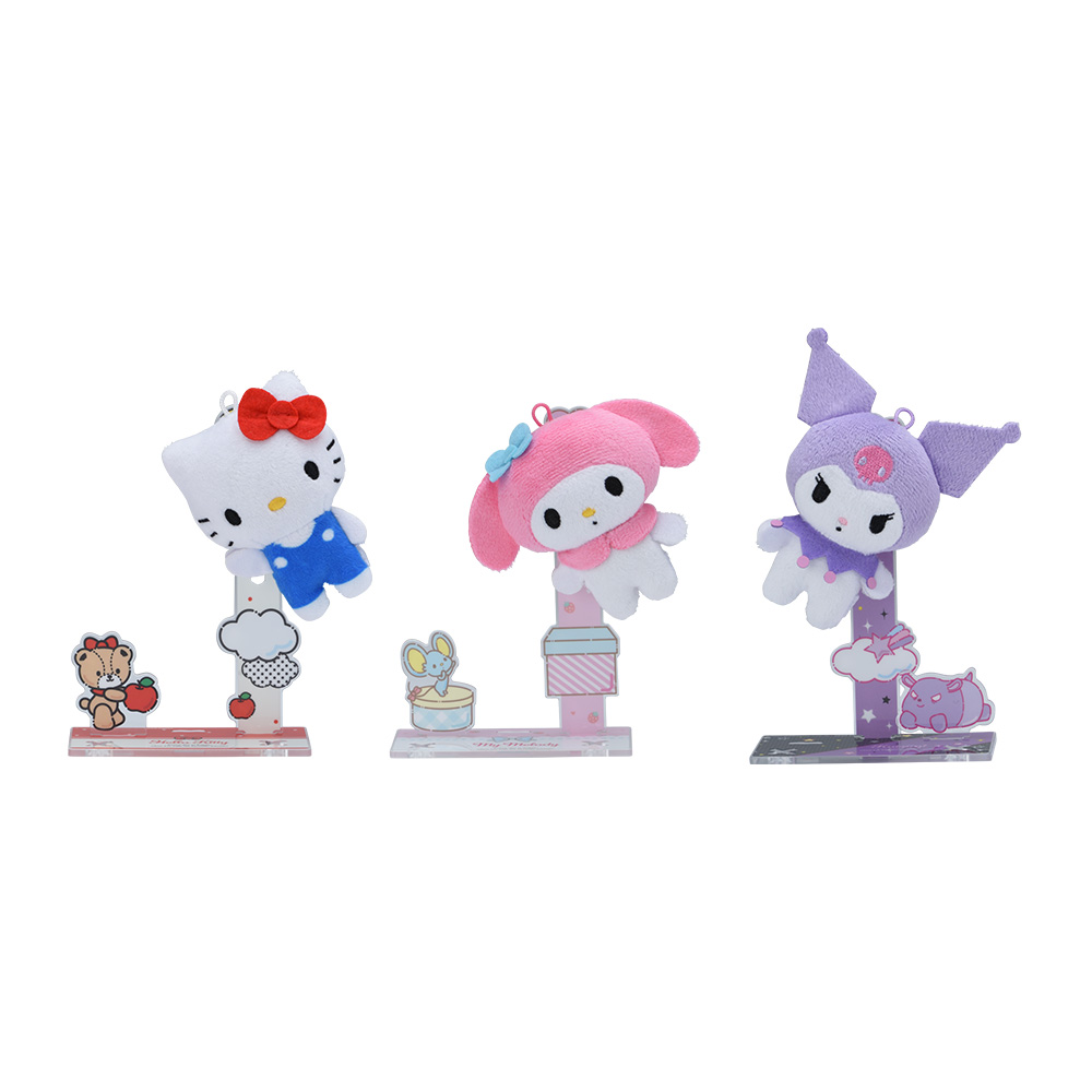 サンリオキャラクターズ　アクぬい　For Amusement　Vol.1　飾り方イメージ
